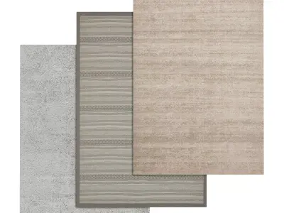 Rug Set 1791 3D model