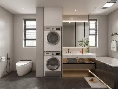 Bathroom 61 3D model