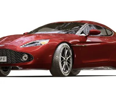 Aston Martin Vanquish Zagato 3D model