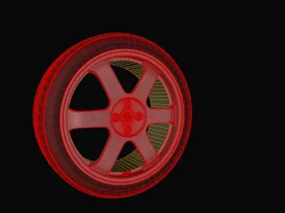 Roda Scorro S-247 Low-poly 3D model