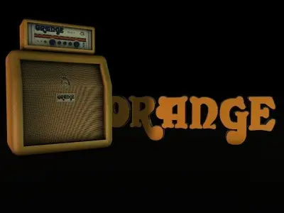 Orange Amps Free 3D model