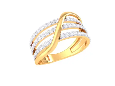 Diamond Ring 12 3D print model