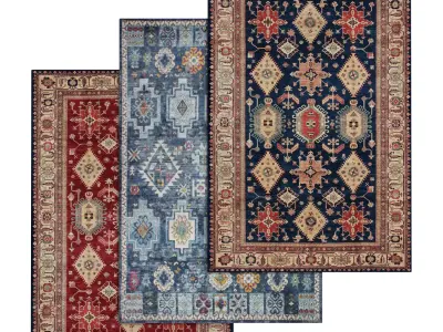Rug Set 612 3D model