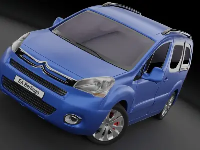 Citroen Berlingo Multispace 2011 3D model