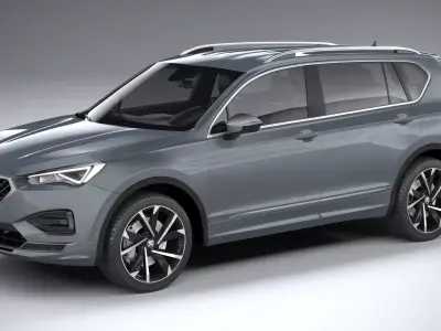 Seat Tarraco FR 2021 3D model