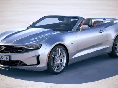 Chevrolet Camaro Convertible RS CG 2019 3D model
