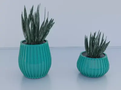 pot planter holder 09 3D print model