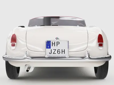 Alfa Romeo Giulia Spider 1964 3D model