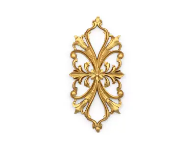 Classic decor ornament 165 3D model