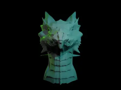 Dragon Head 3D model