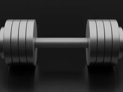 Dumbbell Free 3D model