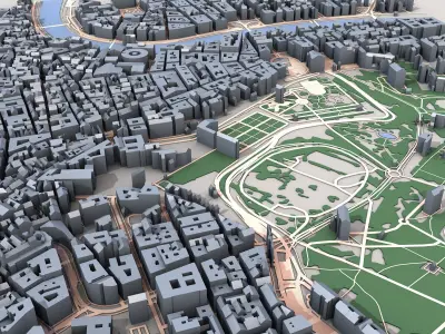 Rome City Italy  3D model