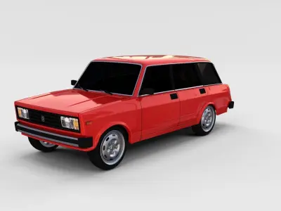Lada Riva rev 3D model
