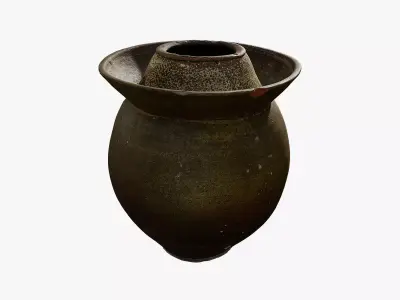 Anydrafts Jar 01 Low-poly 3D model