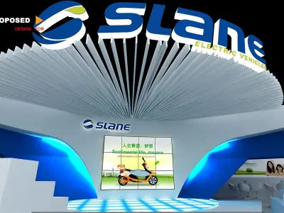 Exhibition - Area - 30X18-3DMAX2009-035 3D model
