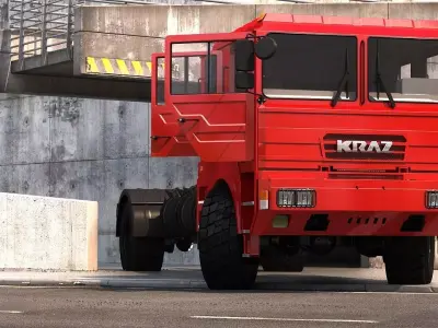 KRAZ 5140  3D model