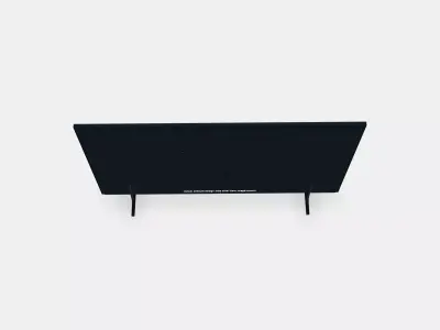 65 The Frame LS03D QLED 4K Art Mode Smart TV 2024 3D model