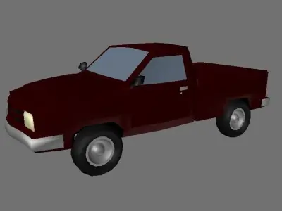 Cherry Pickup Truck 3D model