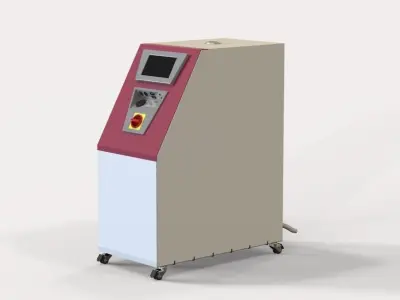 Industrial Water Chiller 3D print model