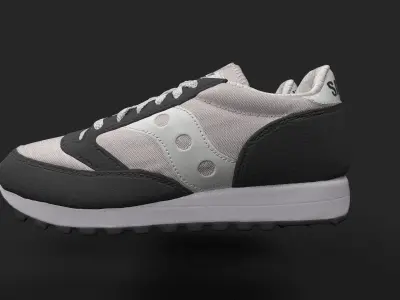 Casual Shoe Low-poly 3D model