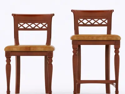 verona mobili chairs 3D model