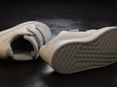 Baby Shoe - 001 - Scanned - Printable 3D print model