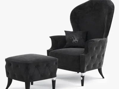 Visionnaire Alice Armchair  3D model