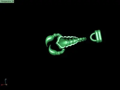 Scorpion bracletes 3D print model