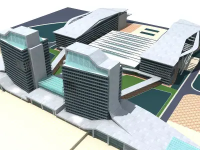 Building 54 3D model