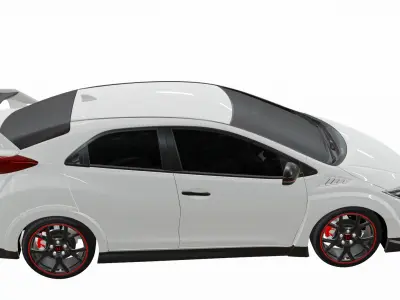 Honda Civic Type R 3D model