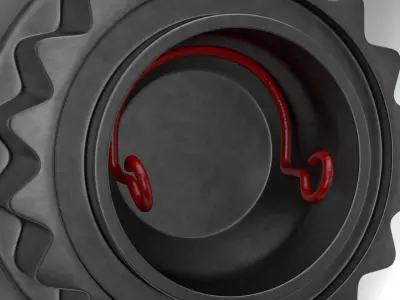 Wheel v7 3D model