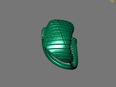 Women Plain Ring Ready STL Models Womens Ring 3d models 3D print model 32