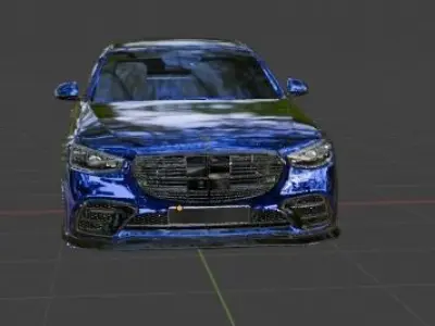 Mersedes-Benz S-class  3D model