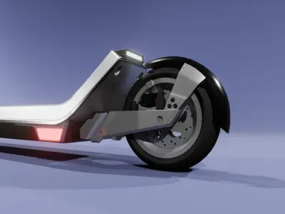 Electric Scooter 3D model