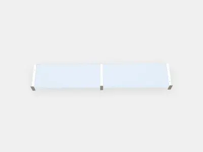 BERGSHULT - GRANHULT Wall shelf 4 Low-poly 3D model