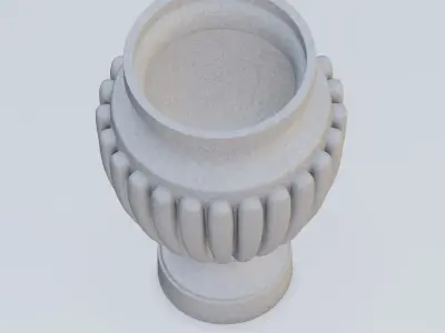 Garden urn planter30 3D model