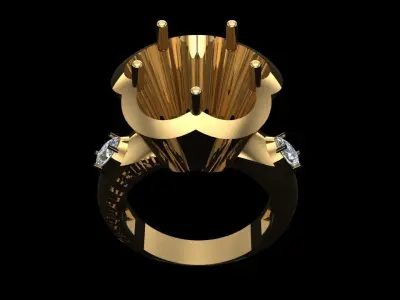 PASQUALE BRUNI RING 3D print model