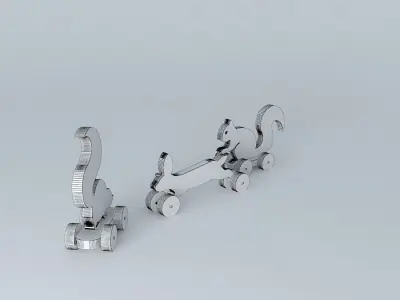 WOODEN TOYS  Free 3D model