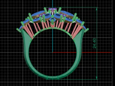 jewelry ring 271 3D print model