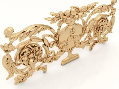 Decor 15 - For CNC and Interior 3D model