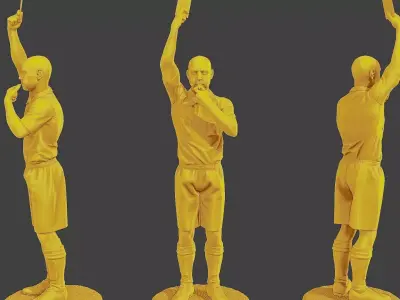 Soccer Player SP 044 3D print model