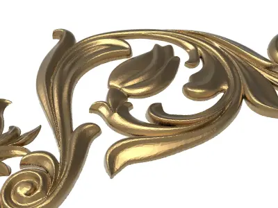  decorative pattern ready for 3D printing 3D model