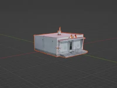 grocery store 3D model