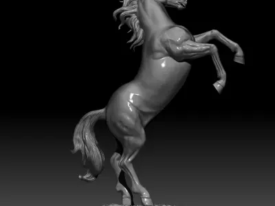 horse 3d model 3D print model 3D print model