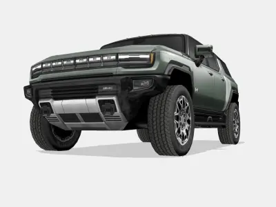 GMC Hummer EV SUV 2024 Low-poly 3D model