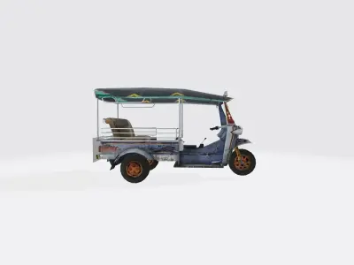 Vehicle Tutu Skin Default Low poly model Low-poly 3D model