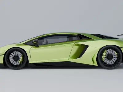 Italian Car 3D model