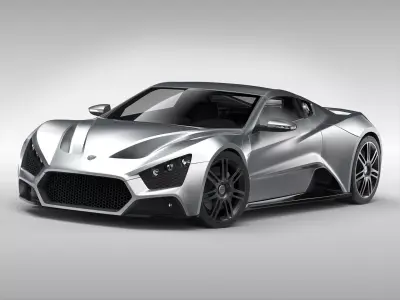 Zenvo ST1 3D model