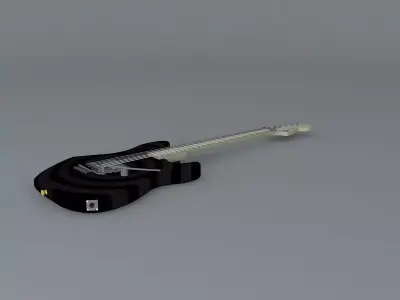 Charvel Eddie Ojeda model Free 3D model