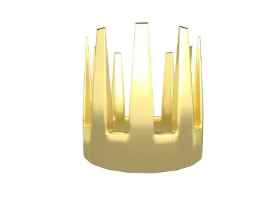 Crown v1 001 Low-poly 3D model